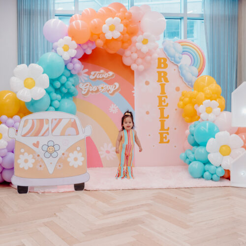 Two Groovy Birthday Party